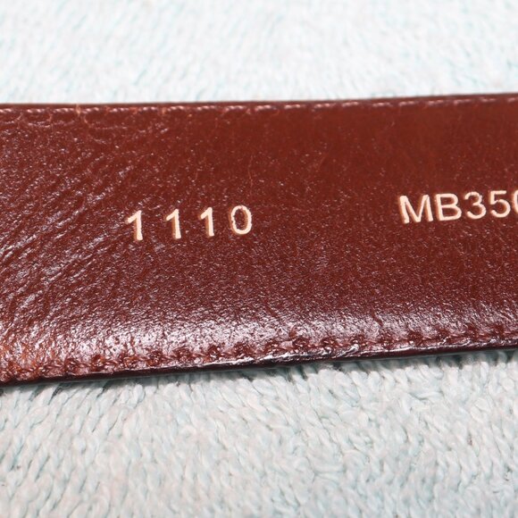 Fossil Men's Brown Belt Size 38 - Picture 6 of 9